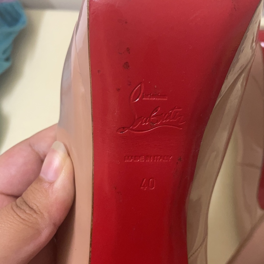 Authentic CL heels - Picture 4 of 4